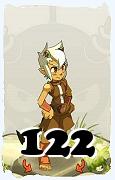 Um personagem do jogo Dofus, Osamodas-Ar, de nivel 122