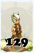 Um personagem do jogo Dofus, Feca-Ar, de nivel 129