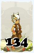 Un personaggio del gioco Dofus, Osamodas-Aria, al livello 134