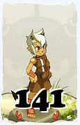 Un personaggio del gioco Dofus, Osamodas-Aria, al livello 141