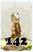 Un personaggio del gioco Dofus, Osamodas-Aria, al livello 142