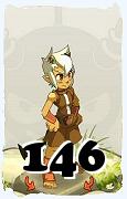 Un personaggio del gioco Dofus, Osamodas-Aria, al livello 146