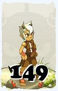 Un personaggio del gioco Dofus, Osamodas-Aria, al livello 149