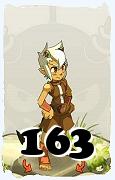 Um personagem do jogo Dofus, Xelor-Ar, de nivel 163