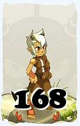 A Dofus character, Osamodas-Air, by level 168