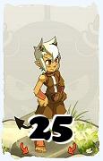 A Dofus character, Sadida-Air, by level 25