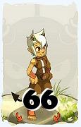 Un personaggio del gioco Dofus, Osamodas-Aria, al livello 66