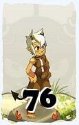 Um personagem do jogo Dofus, Feca-Ar, de nivel 76