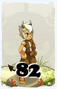 Um personagem do jogo Dofus, Steamer-Ar, de nivel 82