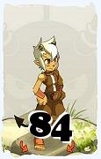 Um personagem do jogo Dofus, Osamodas-Ar, de nivel 84