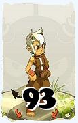 Un personaggio del gioco Dofus, Osamodas-Aria, al livello 93