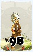 Um personagem do jogo Dofus, Sram-Ar, de nivel 98