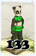 Un personnage du jeu Dofus, Pandawa-Air, au niveau 133