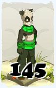 Um personagem do jogo Dofus, Pandawa-Ar, de nivel 145