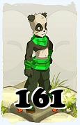 Un personnage du jeu Dofus, Pandawa-Air, au niveau 161