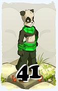 A Dofus character, Pandawa-Air, by level 41