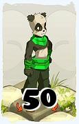 A Dofus character, Pandawa-Air, by level 50