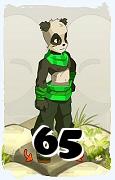 A Dofus character, Pandawa-Air, by level 65