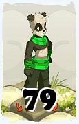 A Dofus character, Pandawa-Air, by level 79