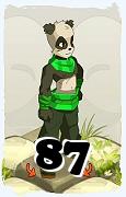 A Dofus character, Pandawa-Air, by level 87