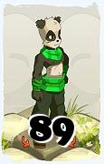 A Dofus character, Pandawa-Air, by level 89