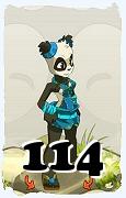 A Dofus character, Pandawa-Air, by level 114