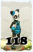 A Dofus character, Pandawa-Air, by level 118