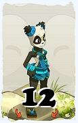 A Dofus character, Pandawa-Air, by level 12