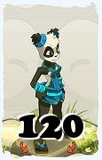 A Dofus character, Pandawa-Air, by level 120