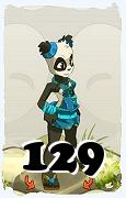 A Dofus character, Pandawa-Air, by level 129