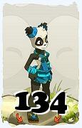 A Dofus character, Pandawa-Air, by level 134