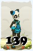 A Dofus character, Pandawa-Air, by level 139