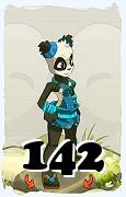 A Dofus character, Pandawa-Air, by level 142