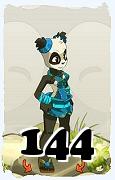 A Dofus character, Pandawa-Air, by level 144