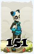 A Dofus character, Pandawa-Air, by level 151