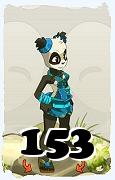 A Dofus character, Rogue-Air, by level 153