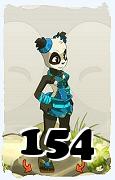 A Dofus character, Pandawa-Air, by level 154