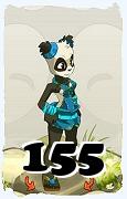 A Dofus character, Ecaflip-Air, by level 155