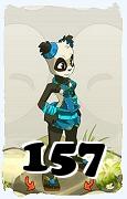 A Dofus character, Pandawa-Air, by level 157