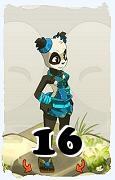 A Dofus character, Pandawa-Air, by level 16