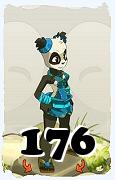 A Dofus character, Masqueraider-Air, by level 176