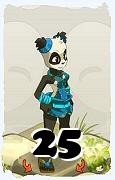 A Dofus character, Eniripsa-Air, by level 25