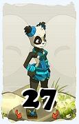 A Dofus character, Pandawa-Air, by level 27