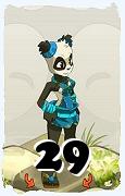 A Dofus character, Pandawa-Air, by level 29