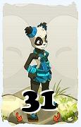 A Dofus character, Pandawa-Air, by level 31