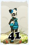 A Dofus character, Pandawa-Air, by level 41