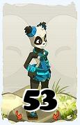 A Dofus character, Pandawa-Air, by level 53