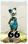 Un personnage du jeu Dofus, Pandawa-Air, au niveau 66