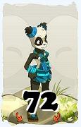 A Dofus character, Pandawa-Air, by level 72