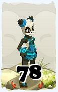 A Dofus character, Pandawa-Air, by level 78